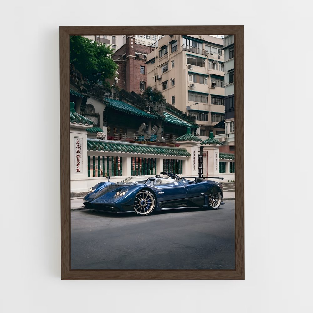 Poster Zonda au Crépuscule – affiche Pagani (vue 5)